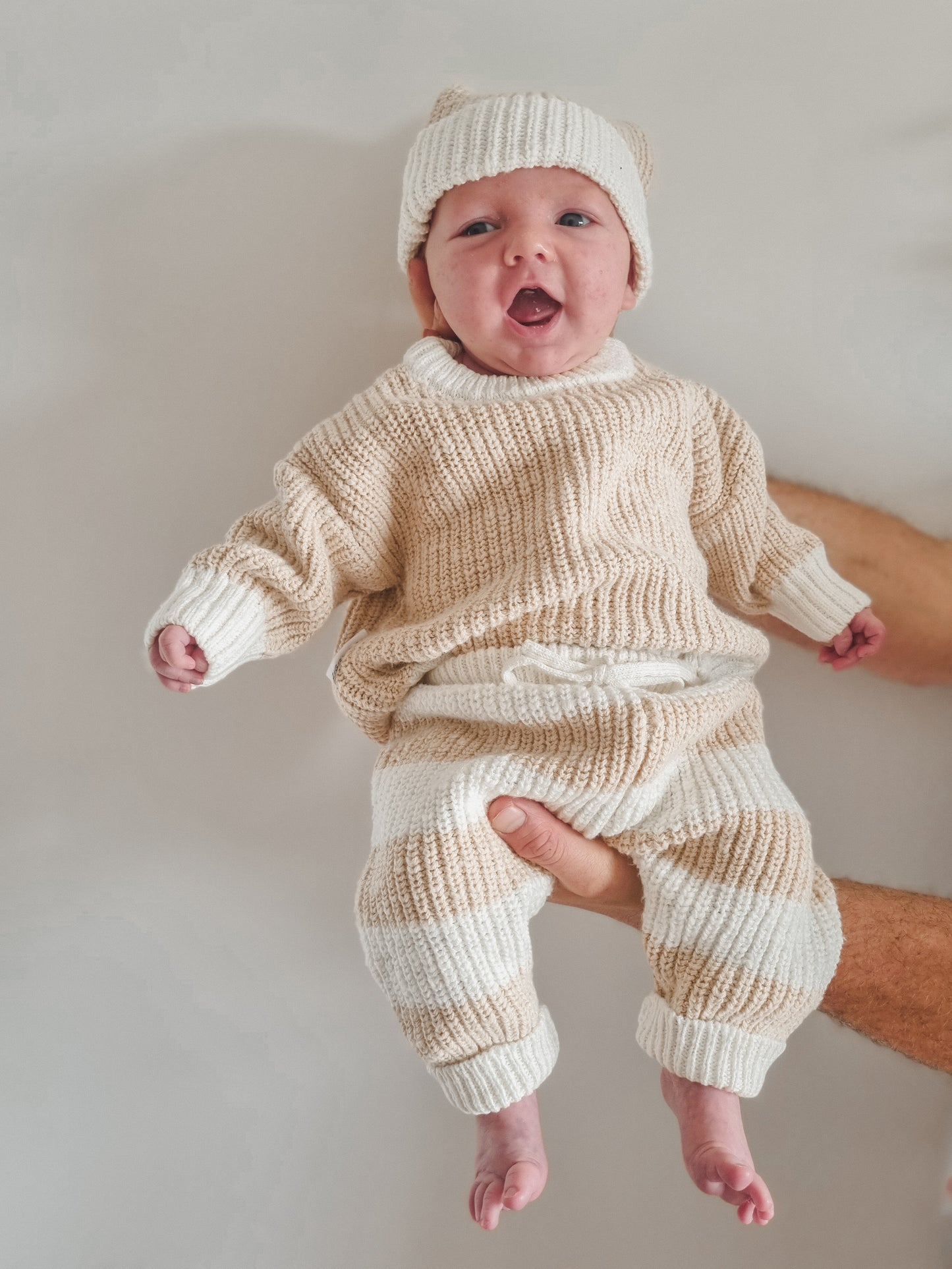 Knit Pants | "Two Tone Wheat"