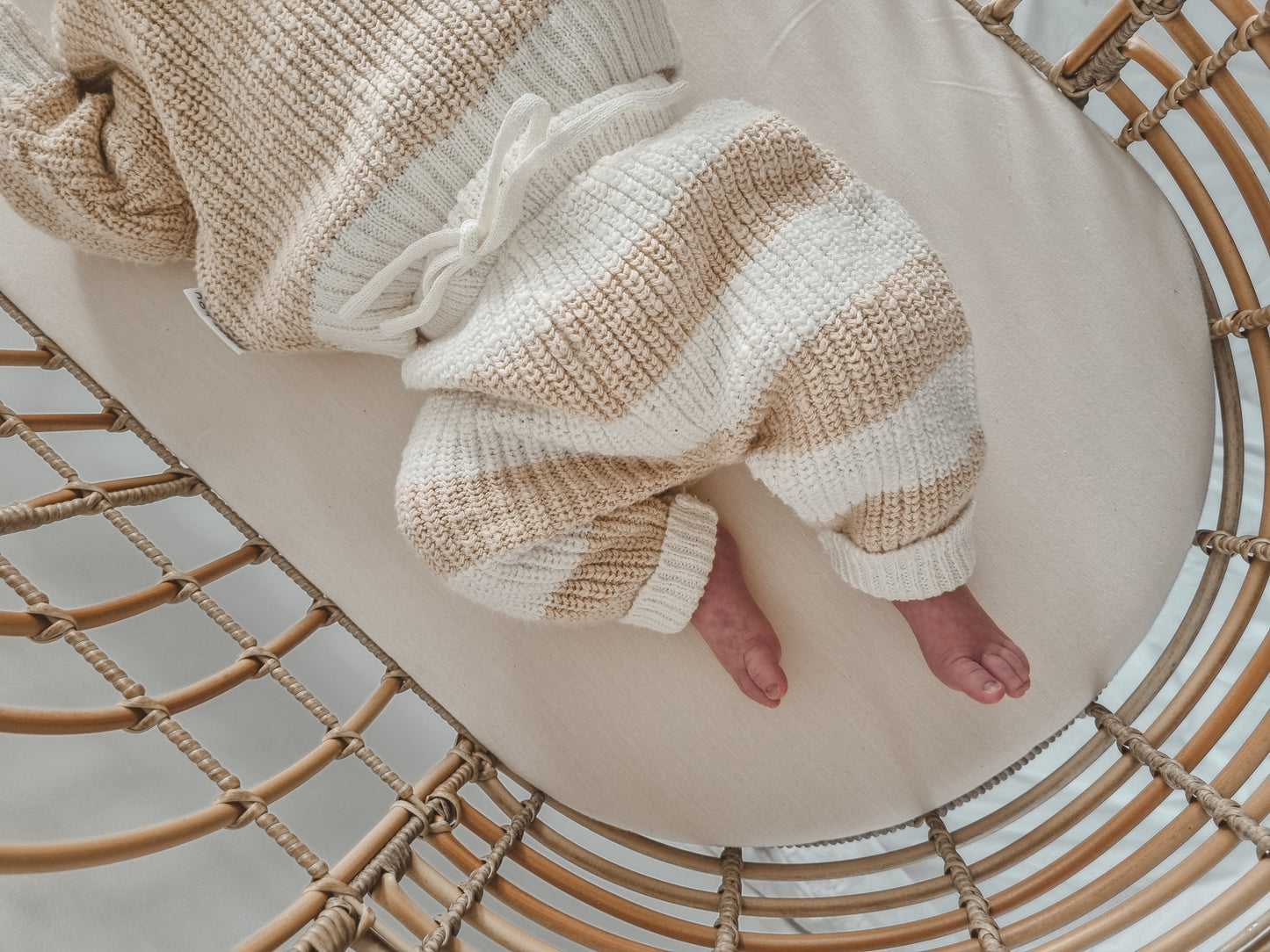 Knit Pants | "Two Tone Wheat"