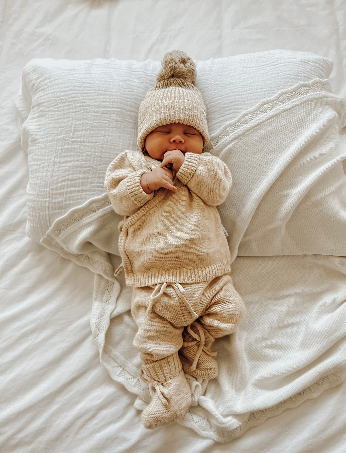 Knit Pants | Wheat