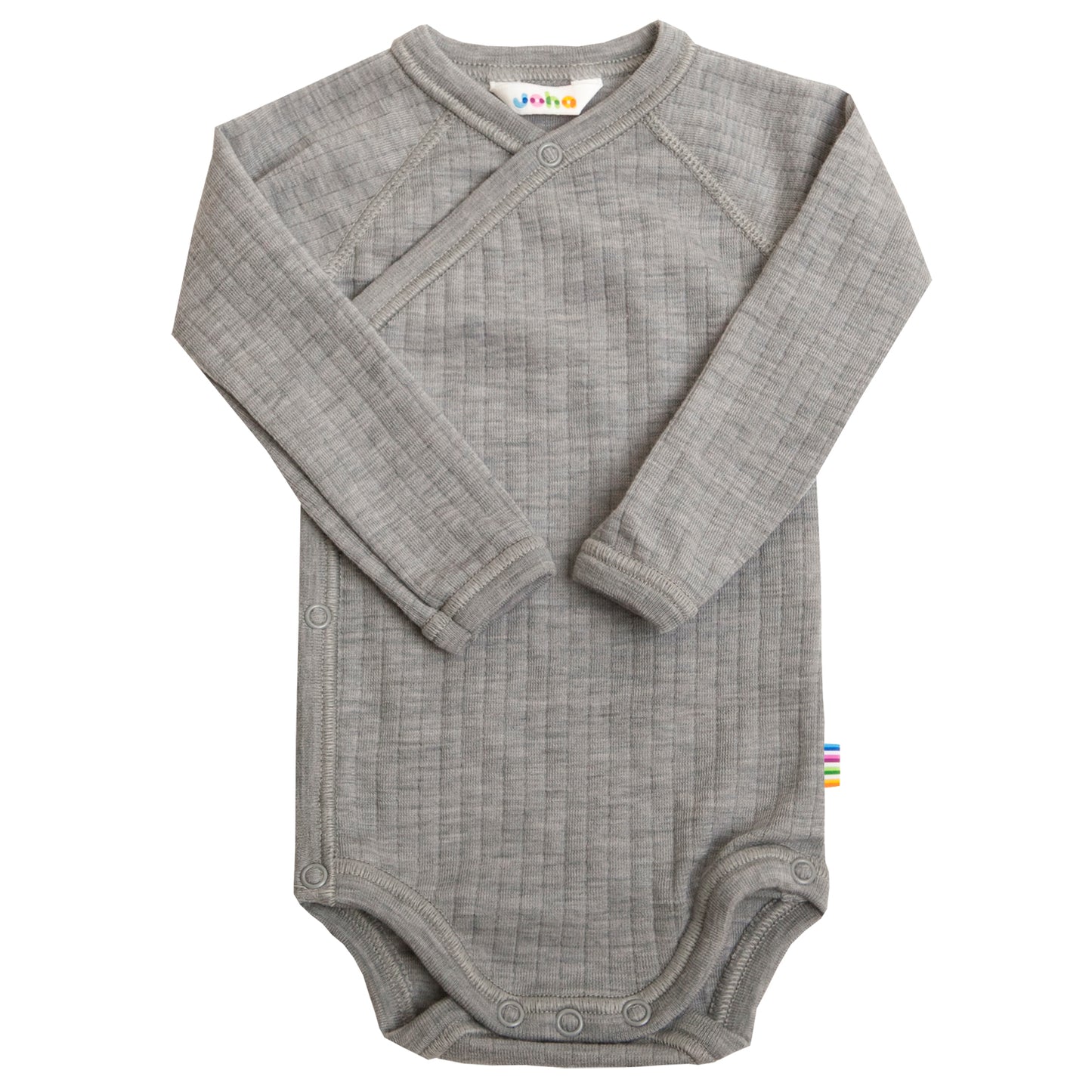 Merinowool Wrap Body | Grey Melange