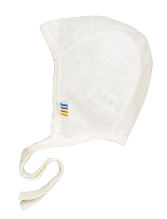 Merinowool Silk Bonnet | Off-White