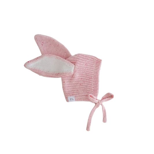 KNIT BONNET | "Easter Berry Fleck"