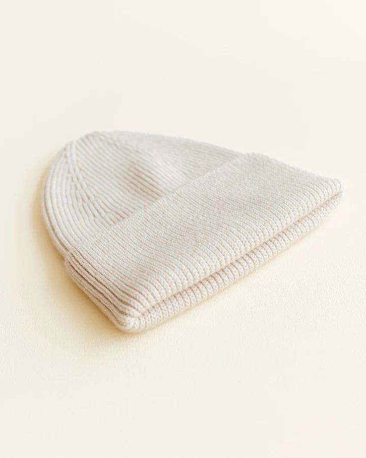 Merinowool Beanie Adult "Fonzie Cream"