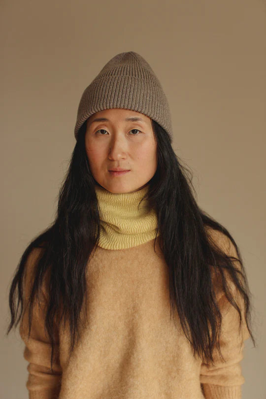 Merinowool Beanie Adult "Fonzie Otter"