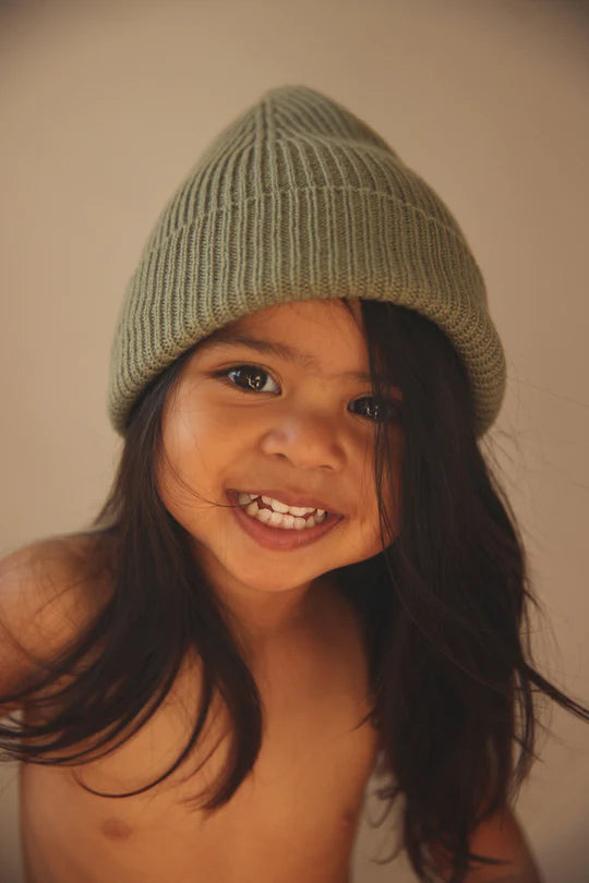 Merinowool Beanie "Fonzie Artichoke"