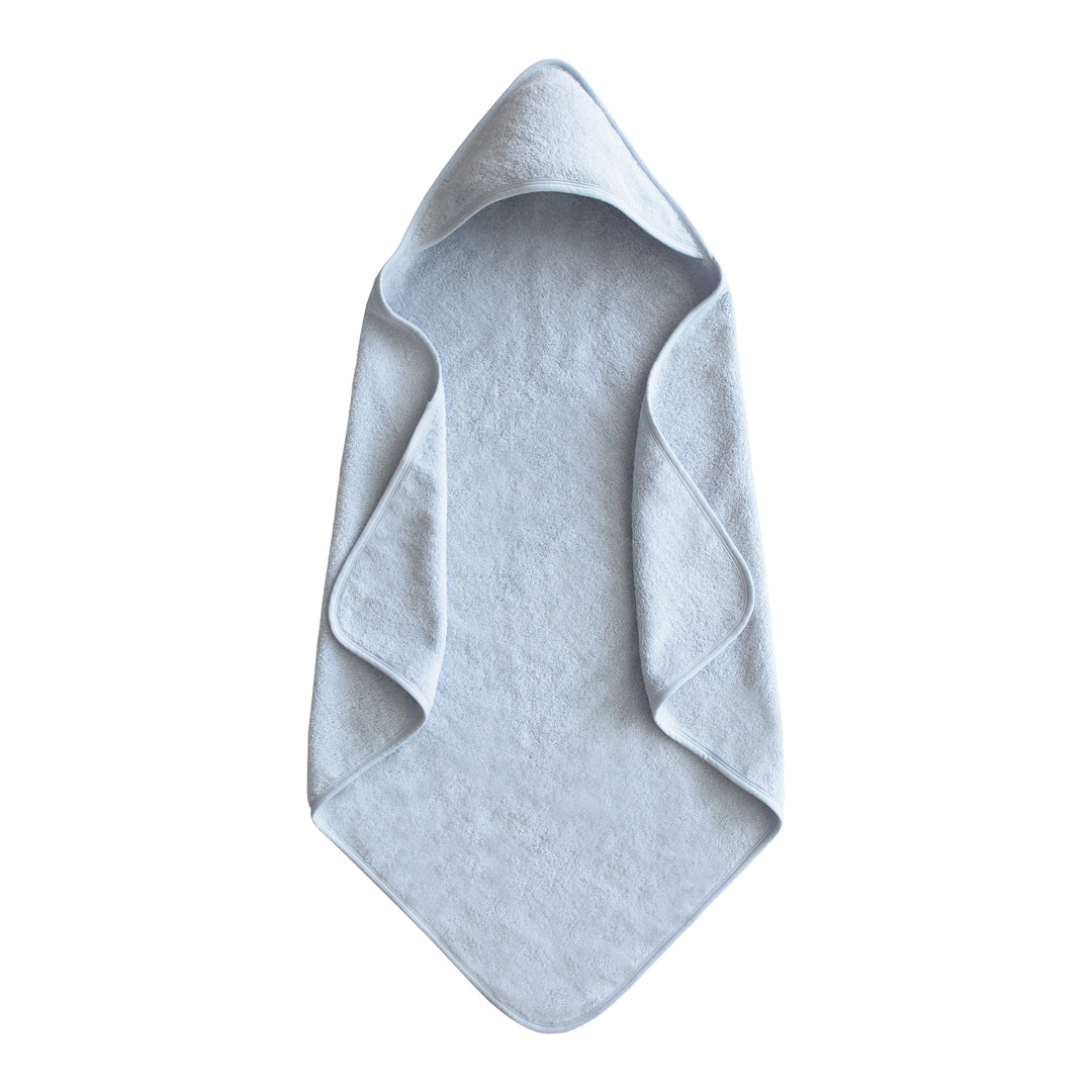 Organic Hooded Towel | Baby Blue