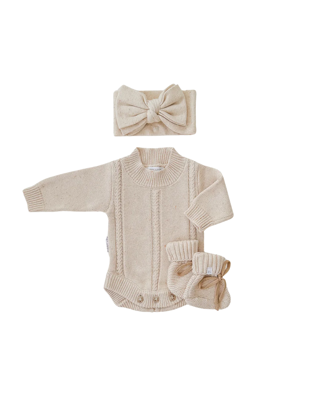 Heirloom Romper | Biscotti Fleck