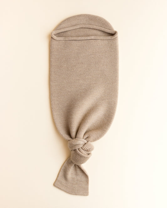 Pucksack 'Cocoon Sand' Merinowool