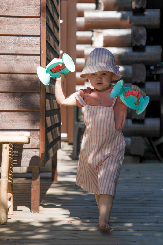 Sommer Overall Latzhose | Rosa