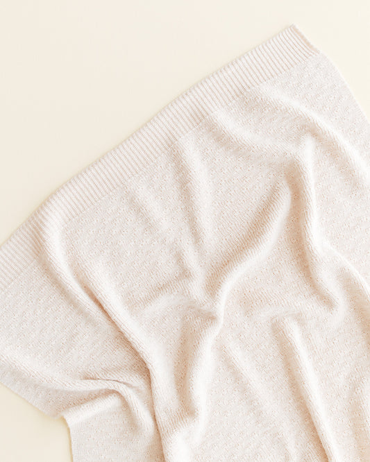 Merinowool Blanket 'Dora' | Cream