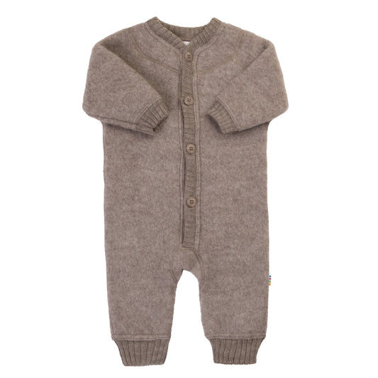 Joha Fleeceoverall Merinowolle | Sesame Melange