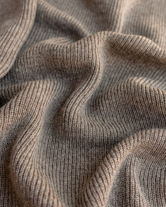 Merinowool Knit Blanket „Felix Otter“