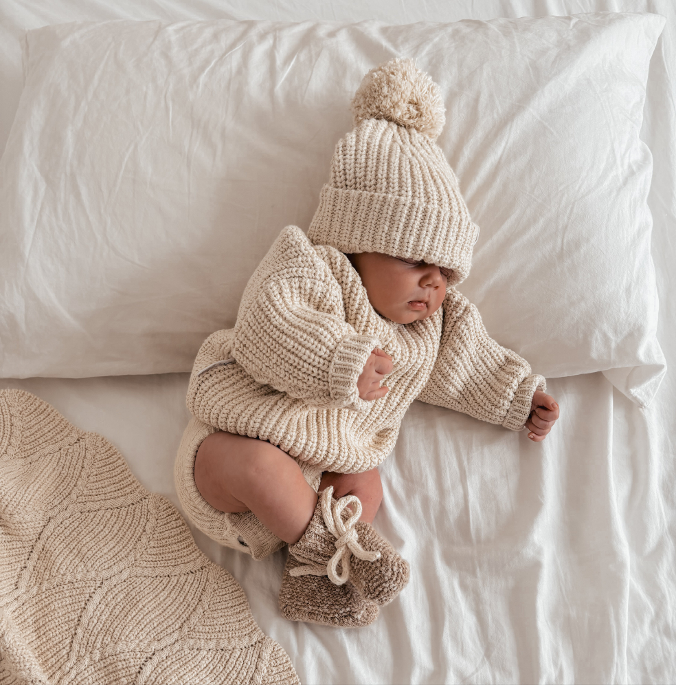 Super Chunky | Knit Sweater | Oat