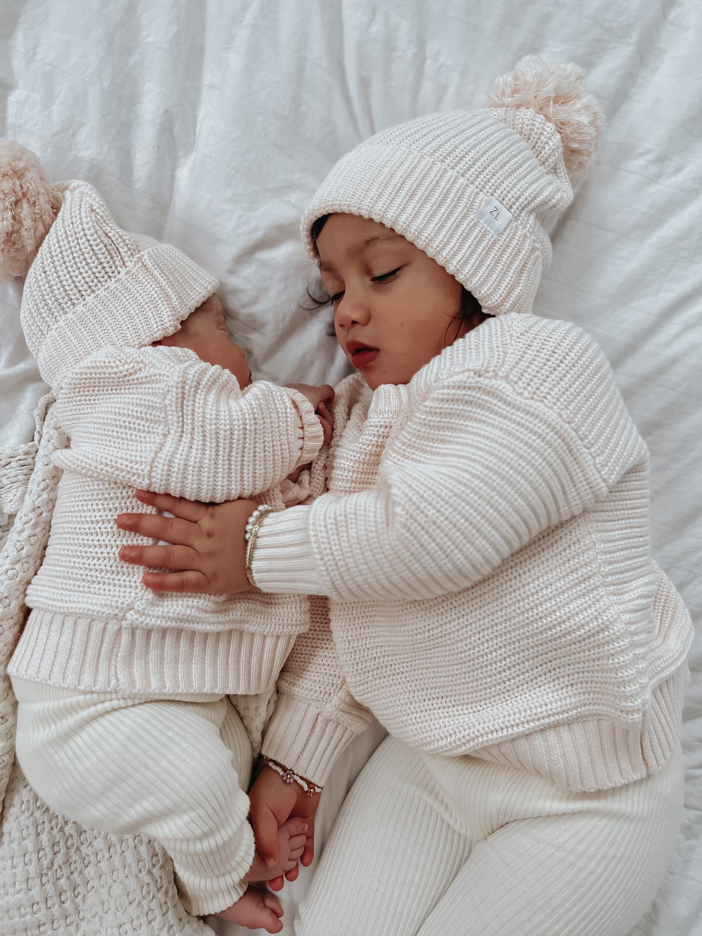 Knit Leggings | 'Cream'