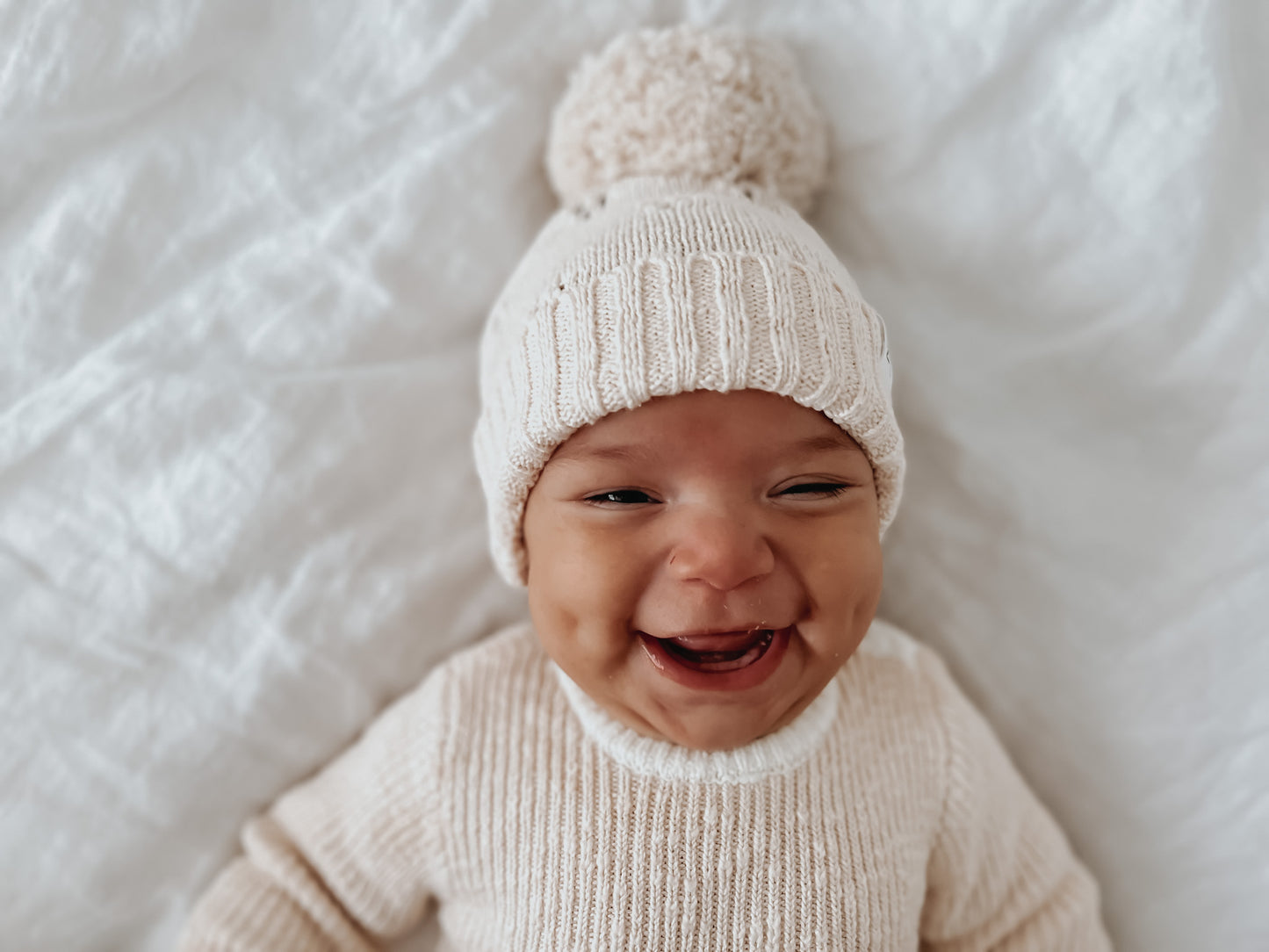 KNIT BEANIE | "Petal"