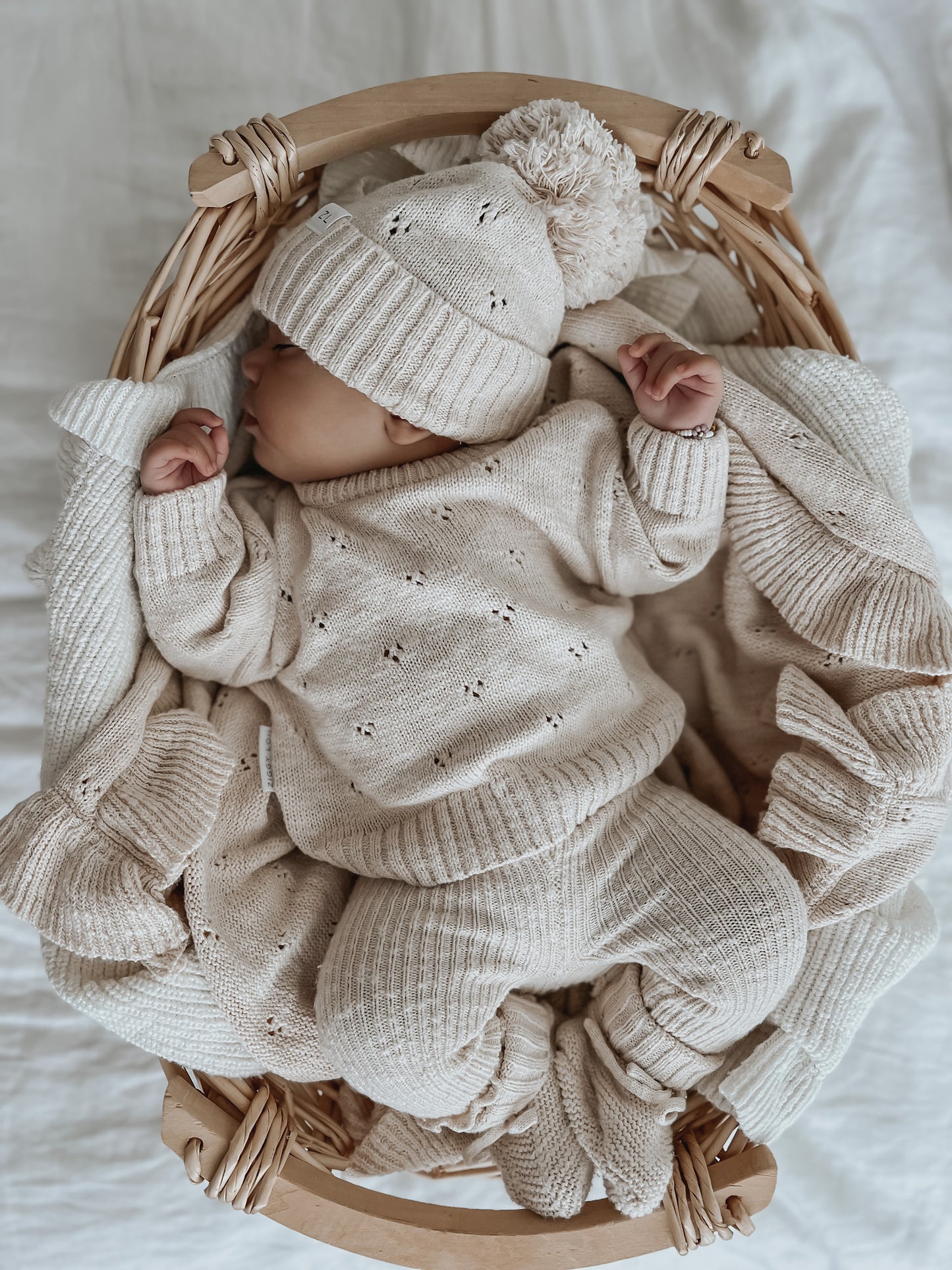 Knit sweater | 'Textured Honey'