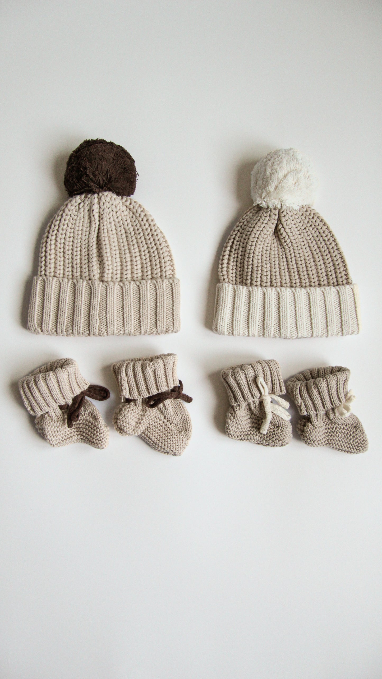 Chunky Knit Beanie | Oat~Natural