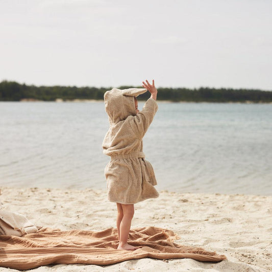 Kids Bademantel Frottee | versch. Farben