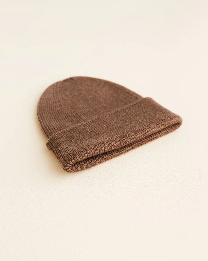 Merinowool Beanie "Fonzie Mocha"