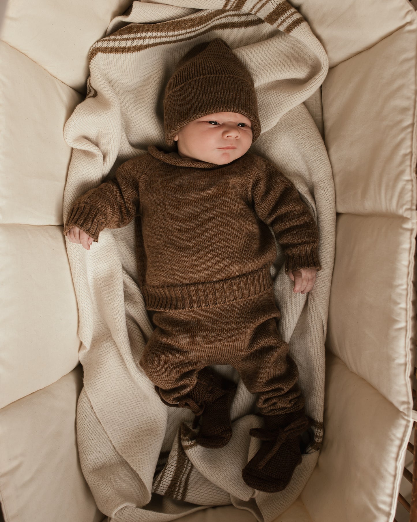 Merinowool Beanie "Fonzie Mocha"