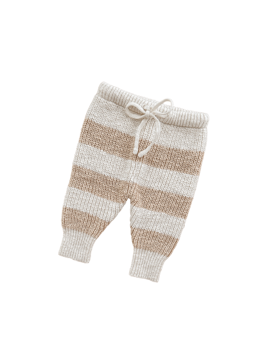 Knit Pants | "Two Tone Wheat"