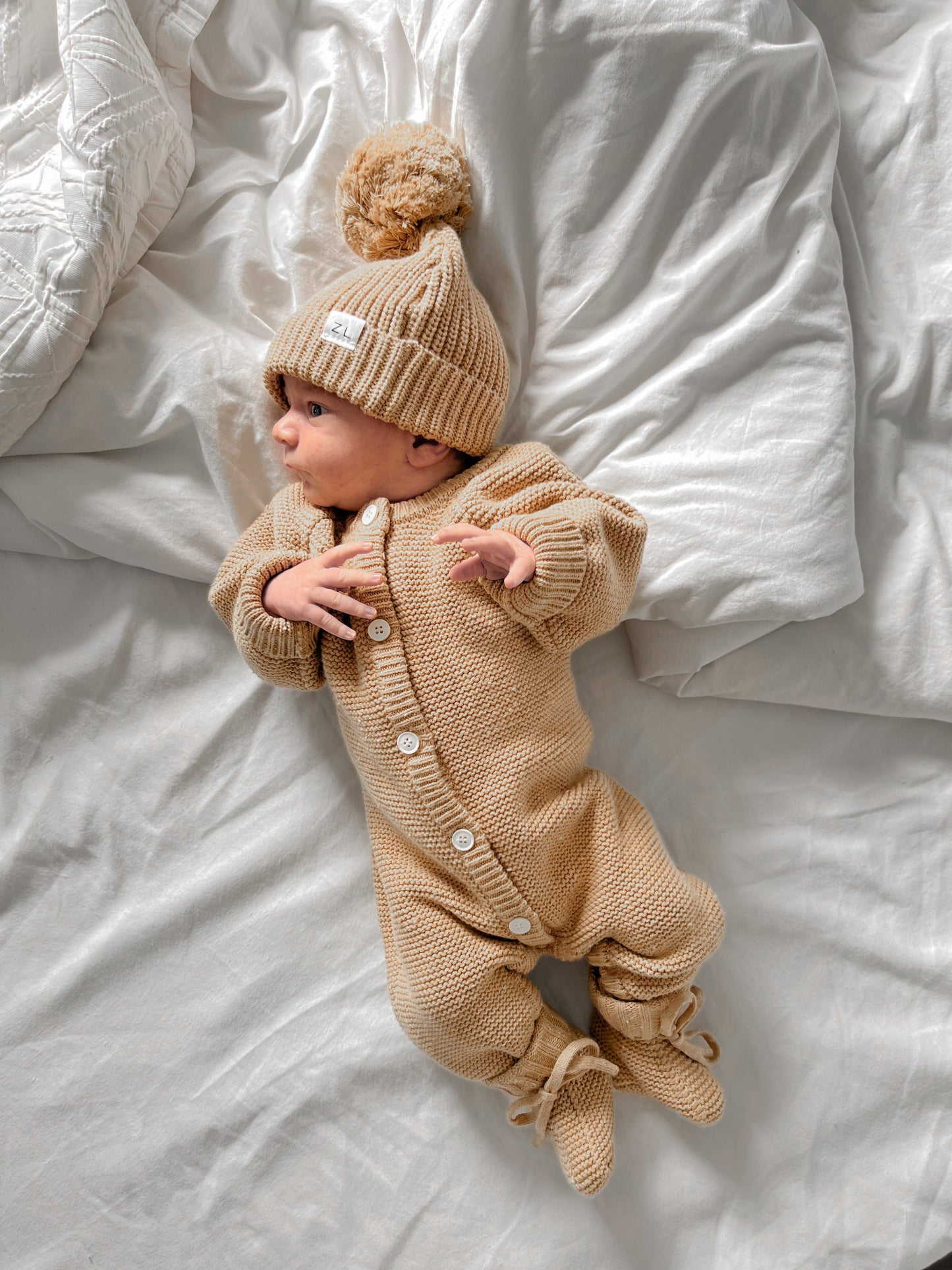 Classic Knit Romper | Maple Fleck
