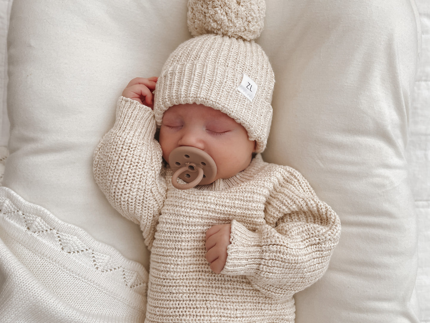 HEIRLOOM ROMPER "CHUNKY TEXTURED HONEY"