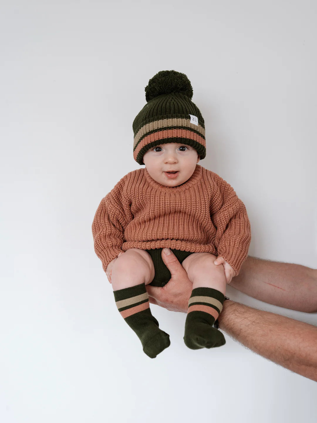 Chunky Knit Sweater | Terracotta