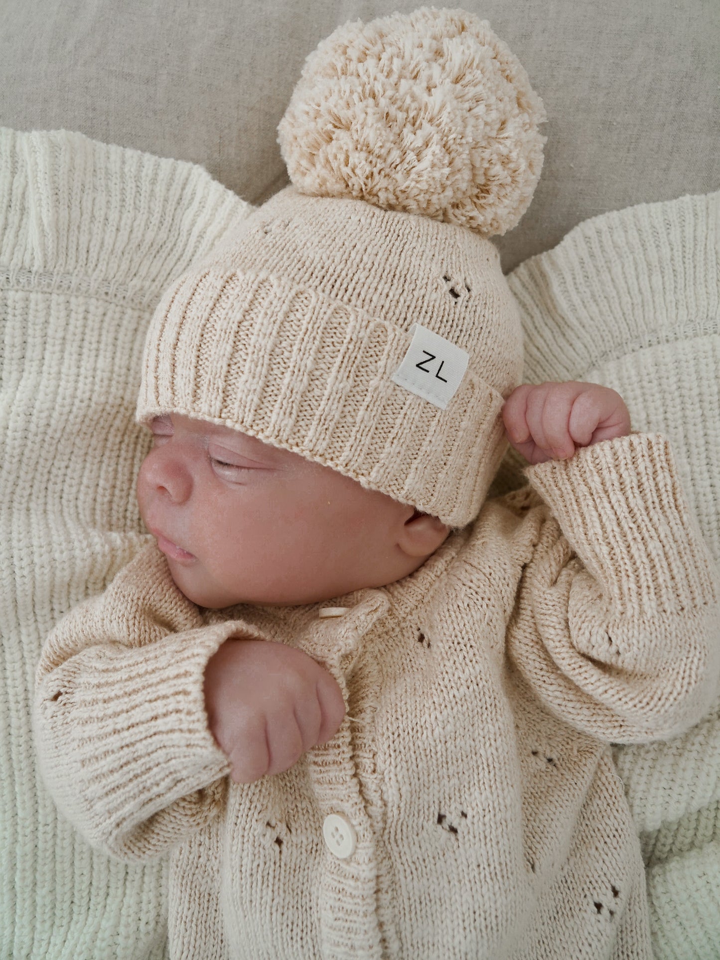 KNIT BEANIE | "Petal"