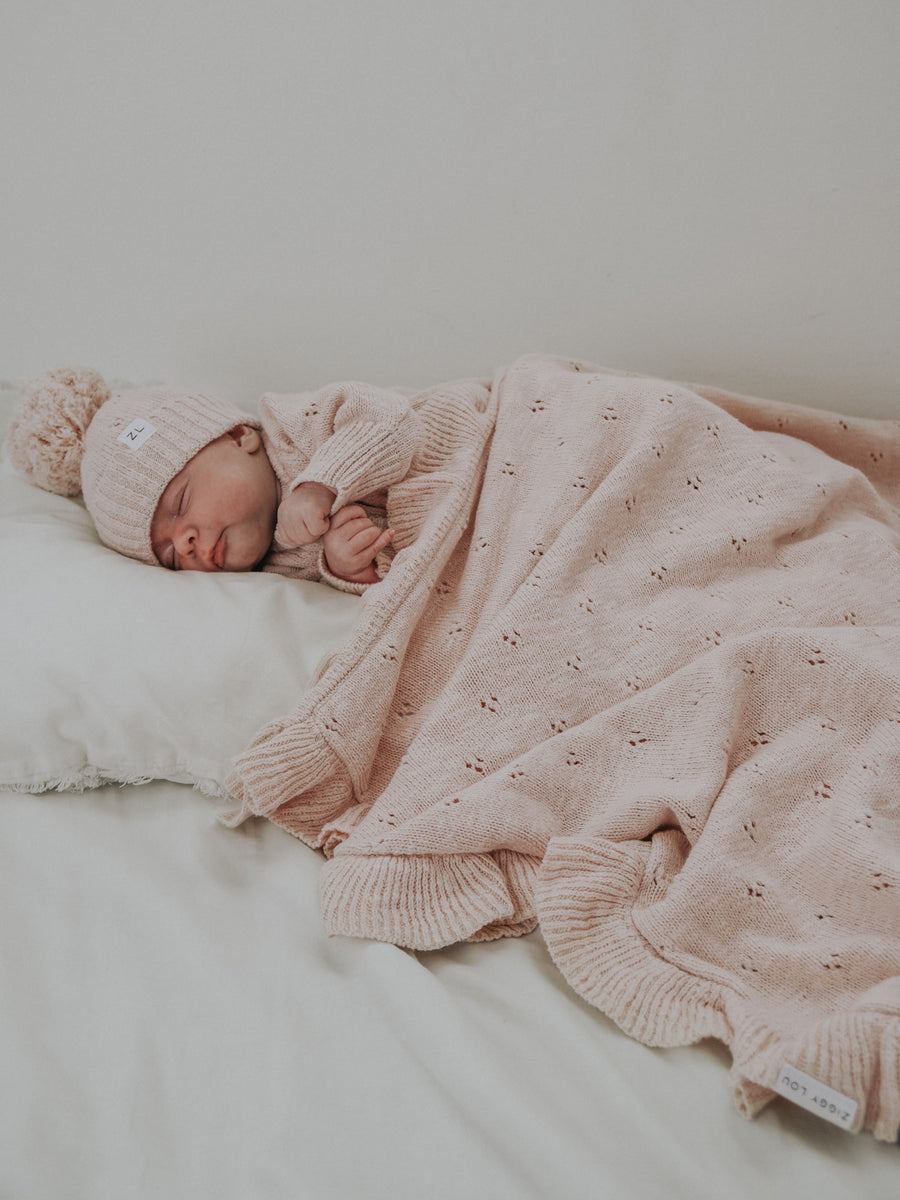 Knit Blanket | Petal