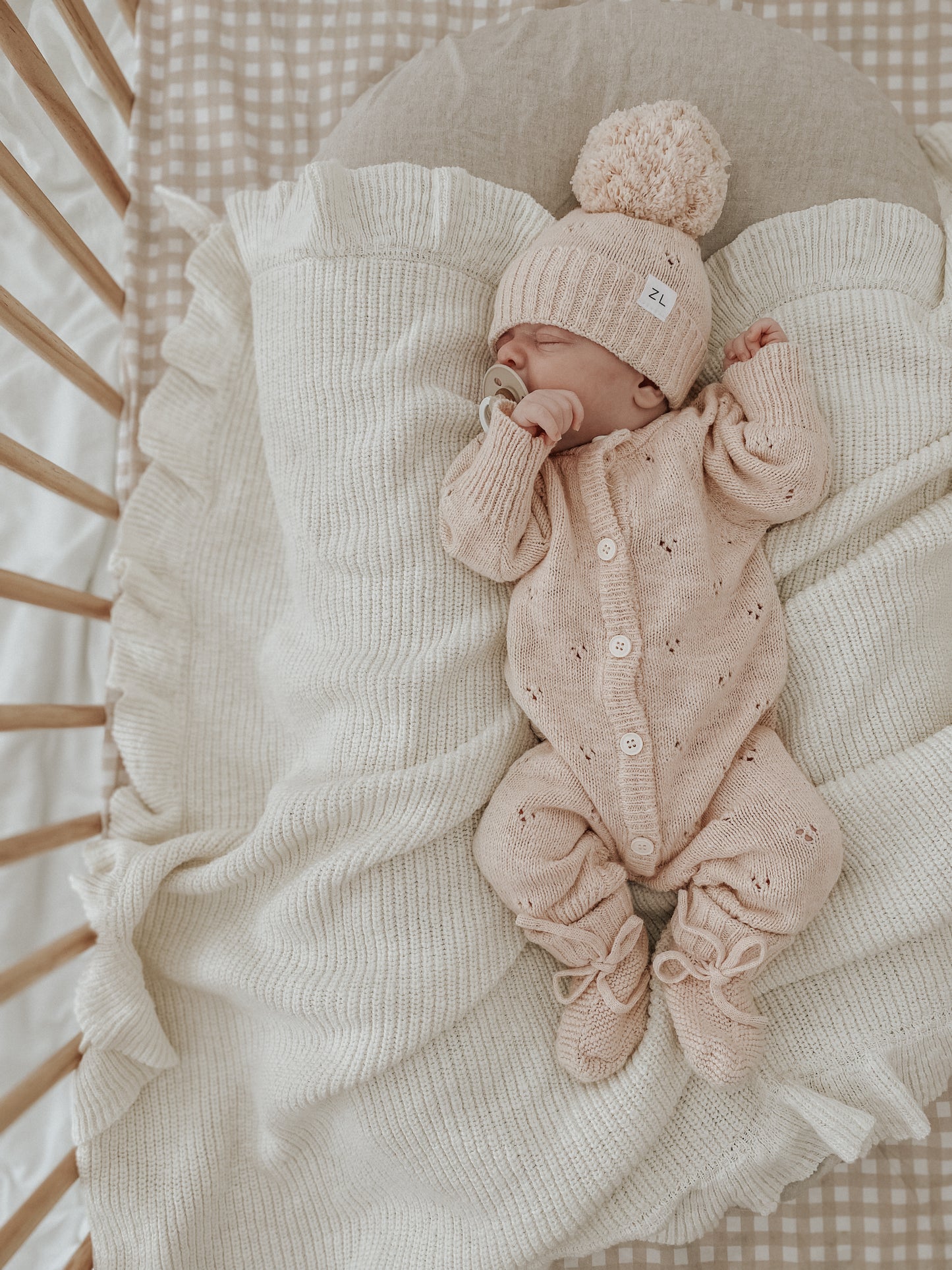 Classic Knit Romper | Petal