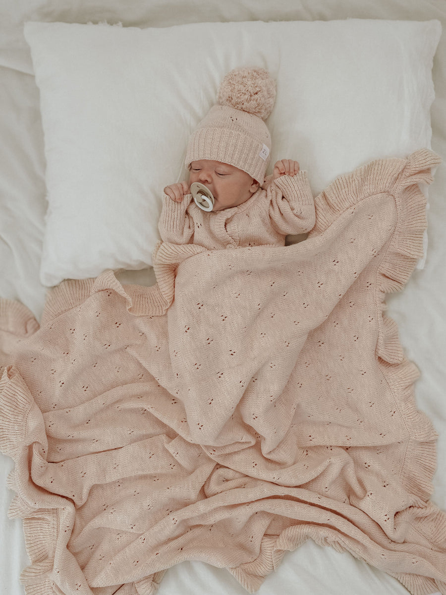 Knit Blanket | Petal