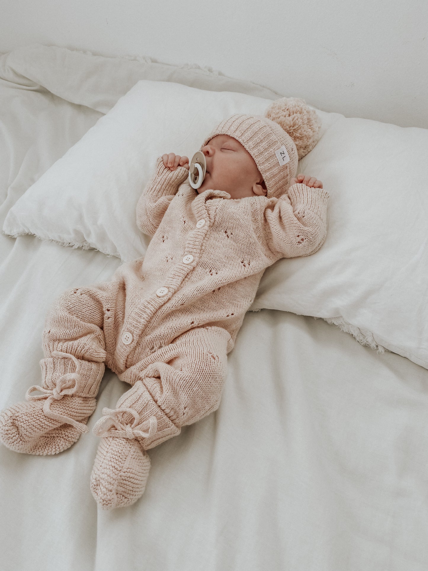 Classic Knit Romper | Petal