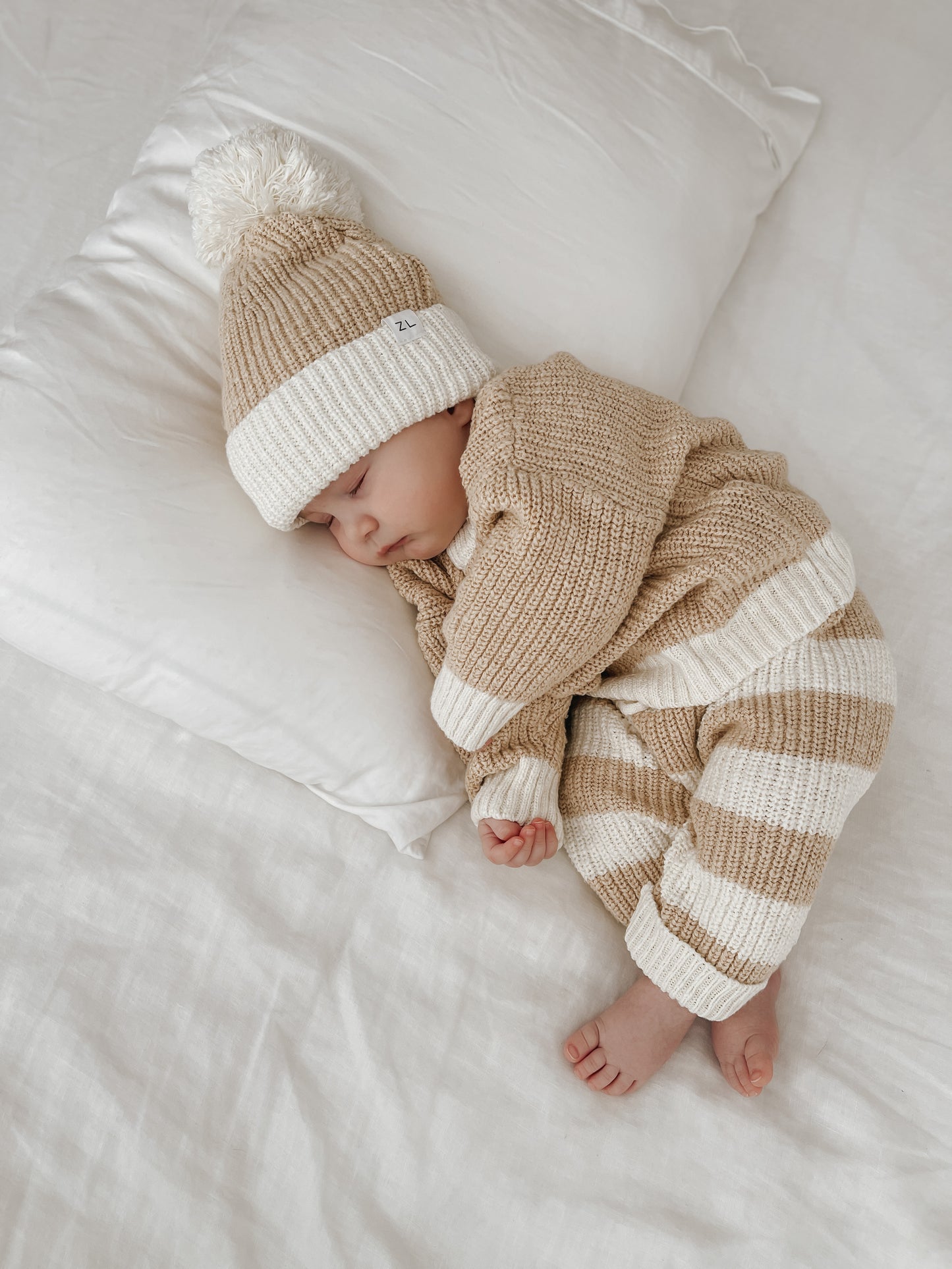 Knit Pants | "Two Tone Wheat"