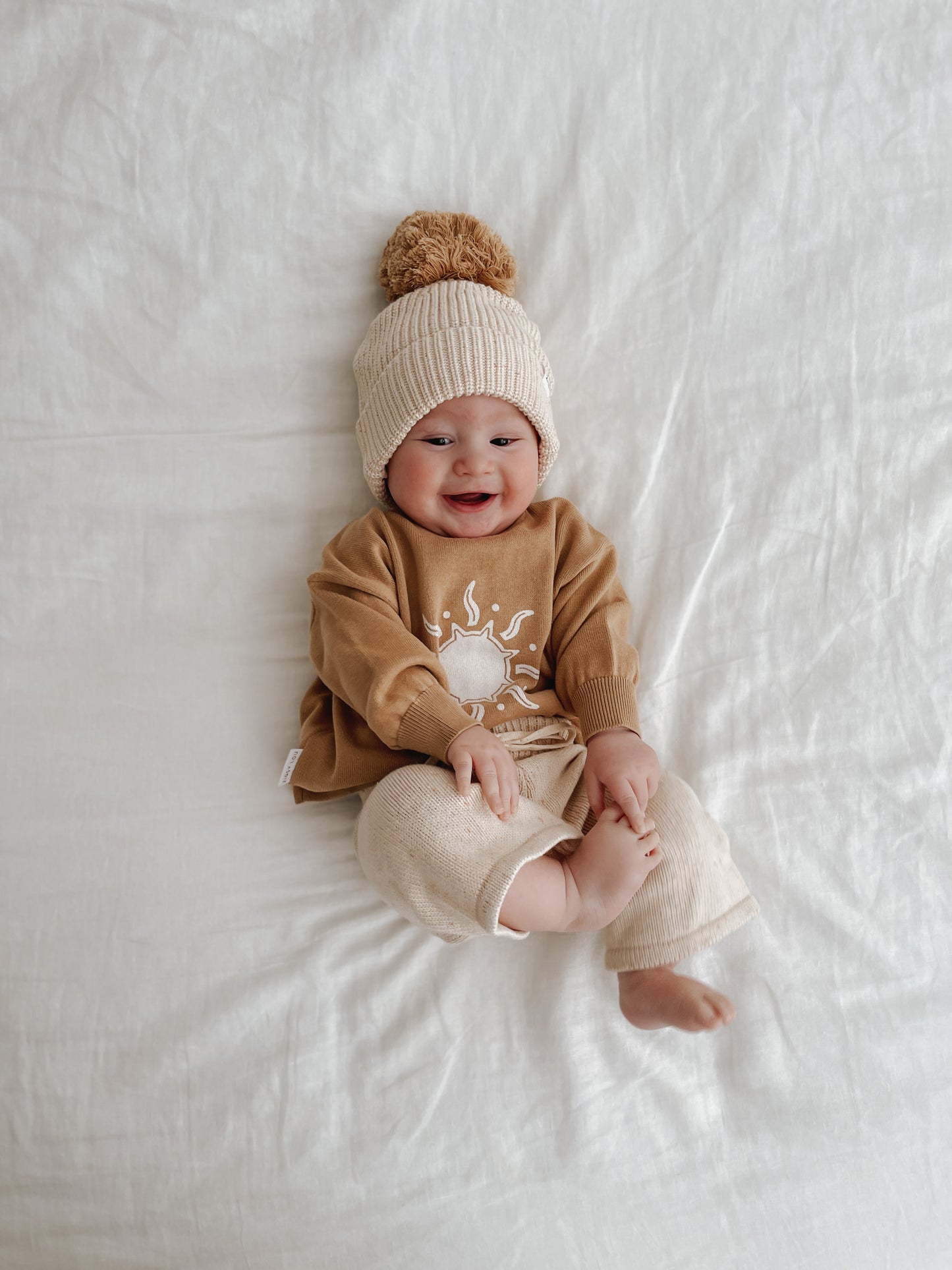 Cropped Knit Pants | Biscotti Fleck