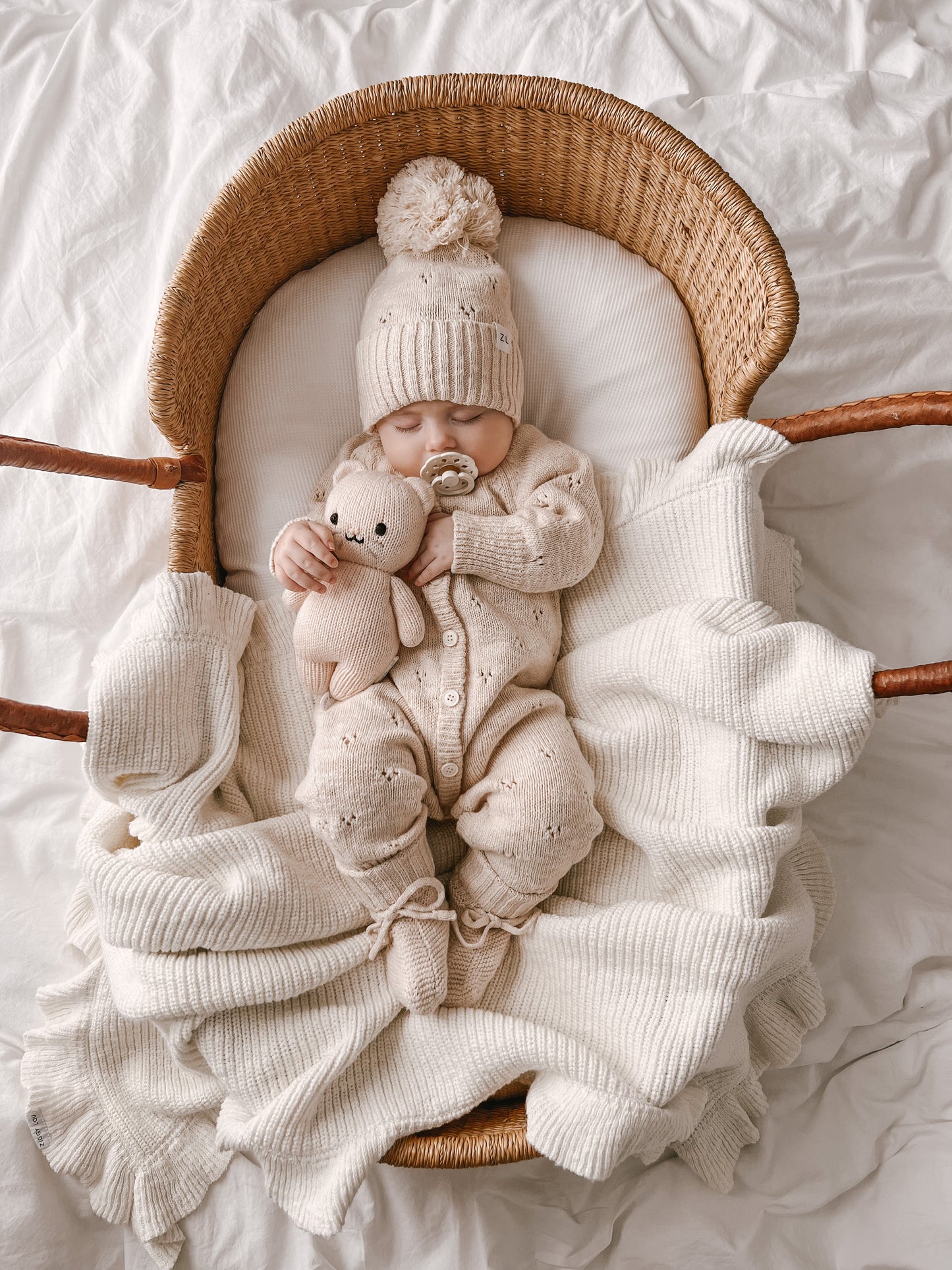 Classic Knit Romper | Petal
