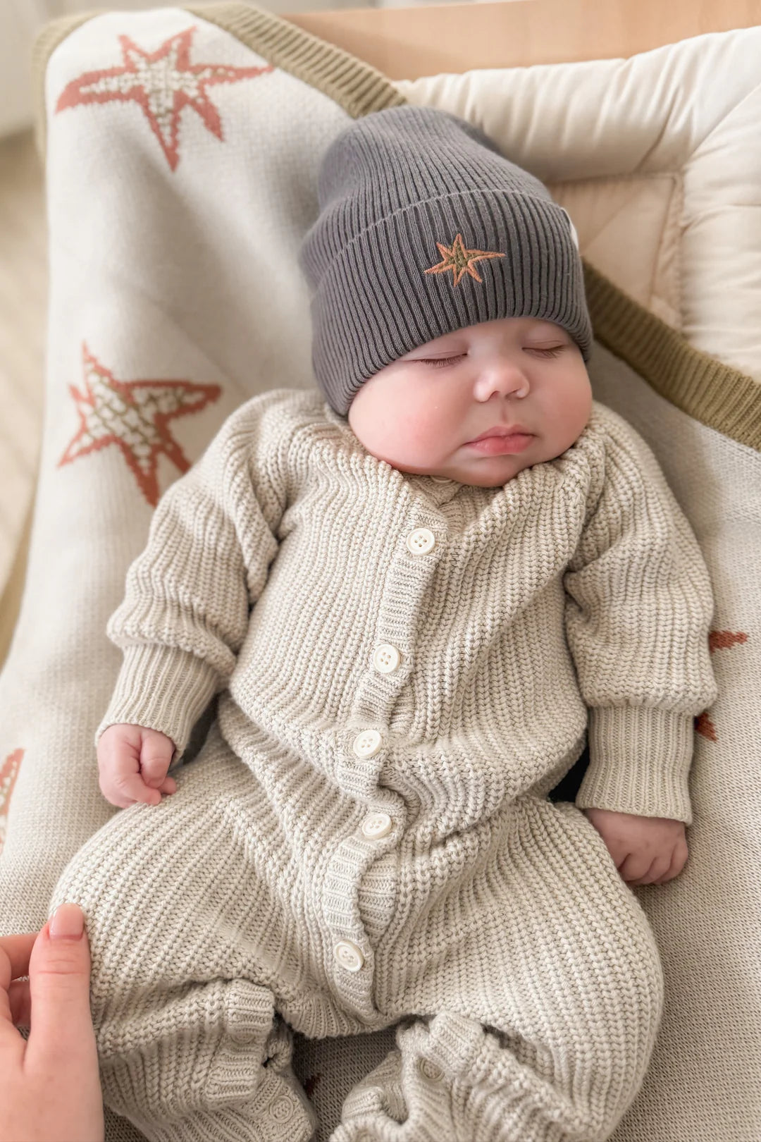 Classic Knit Romper | Moss