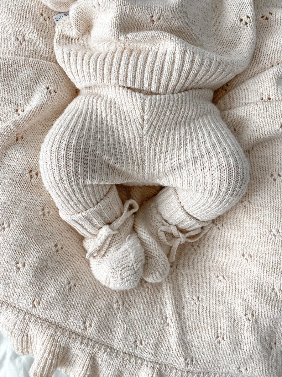 Knit Blanket | Petal
