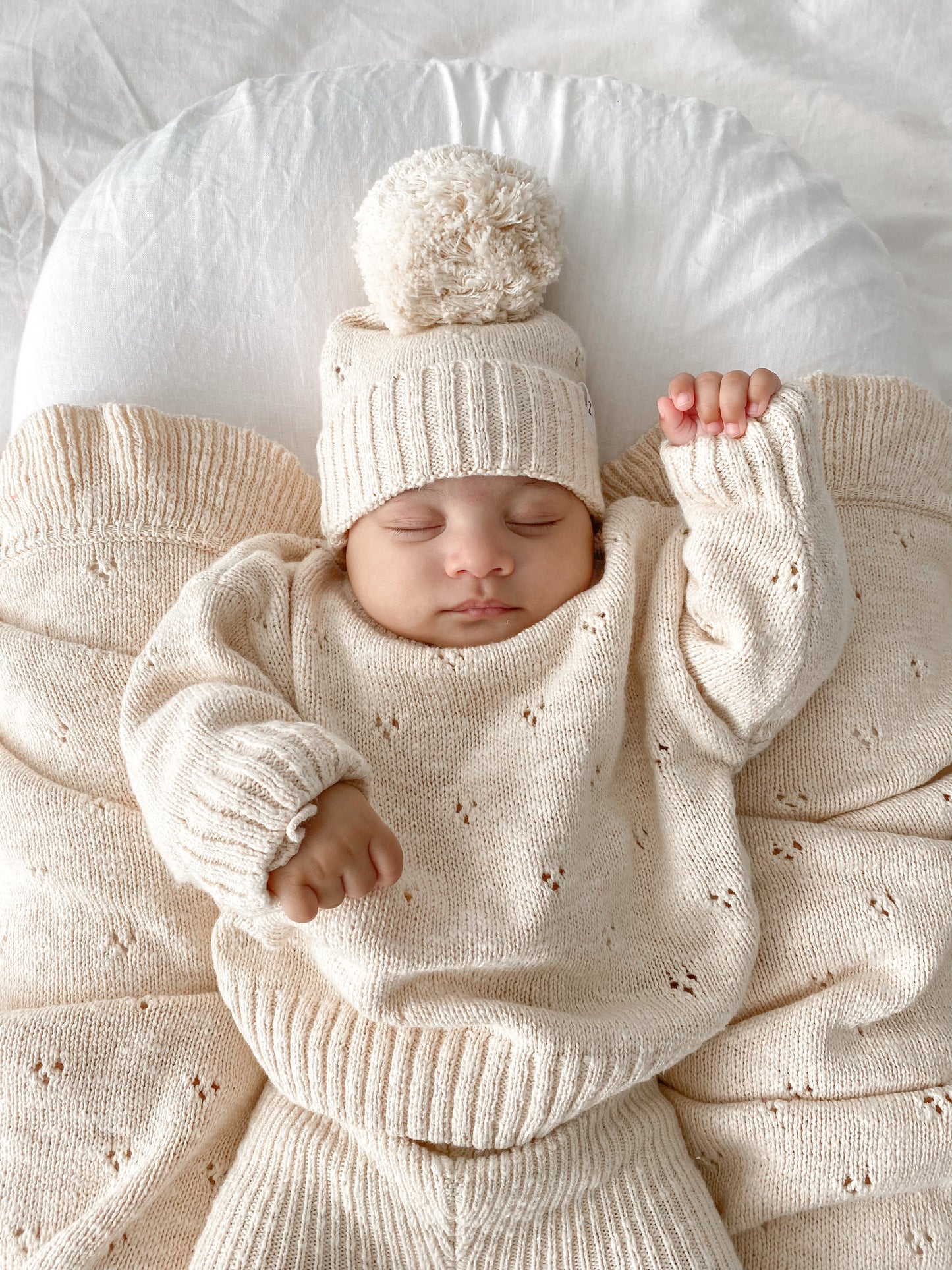 Knit Blanket | Petal