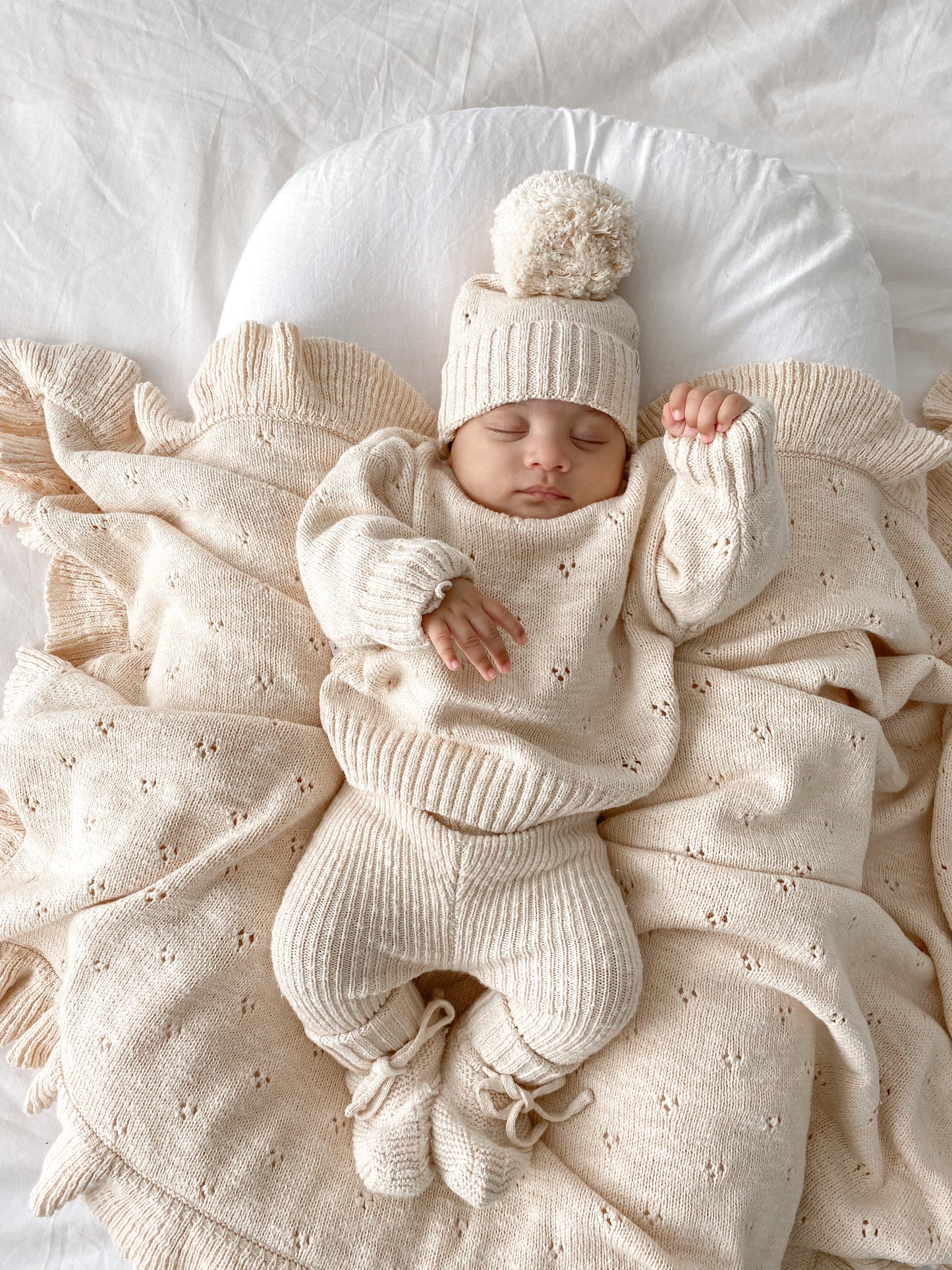 Knit Blanket | Petal