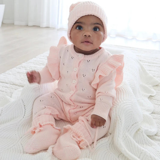 Classic Knit Romper | Primrose 2Y (86/92)