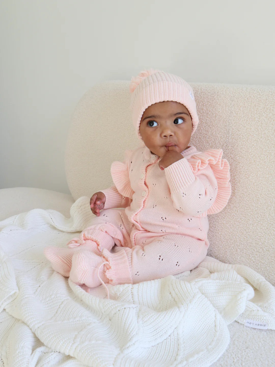 Classic Knit Romper | Primrose