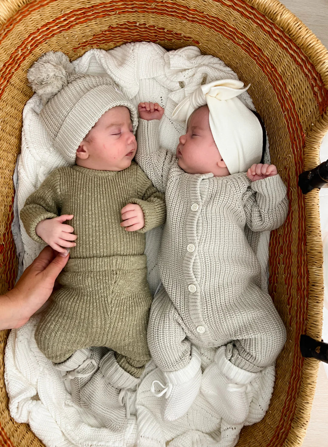 Classic Knit Romper | Moss