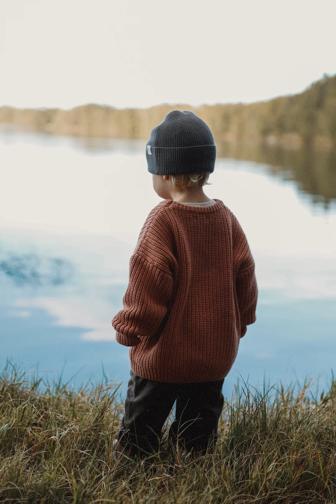 Chunky Knit Sweater | Terracotta