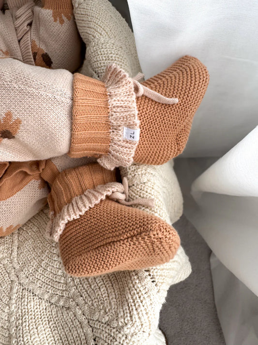Knit Booties | Hazel