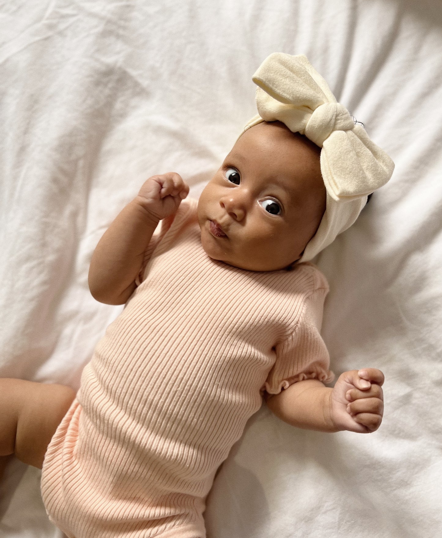 Knit Headband | Milk