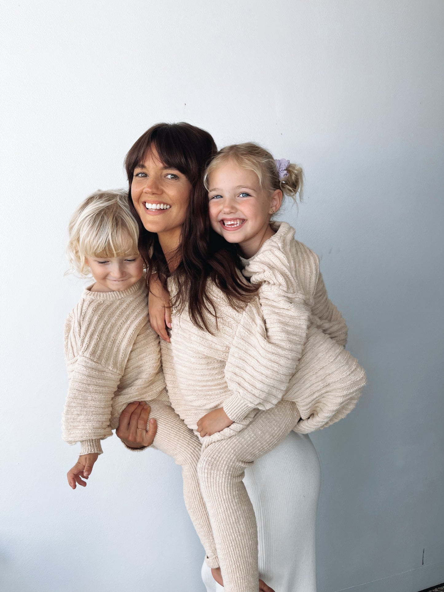 Knit sweater | 'Textured Honey'
