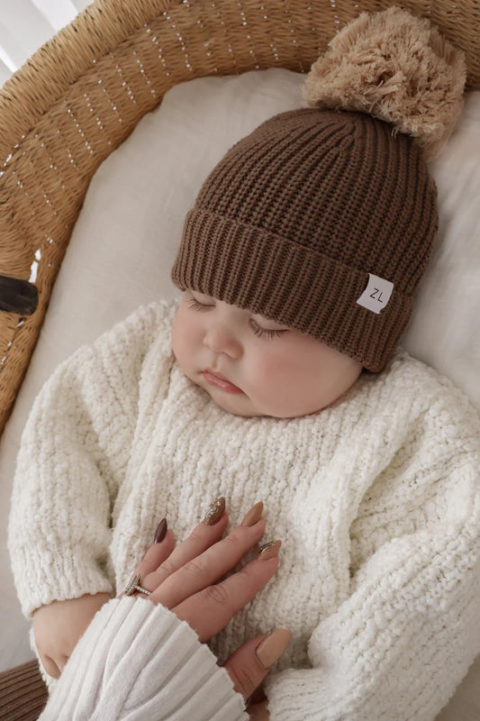Kids Knit Pullover | Ice
