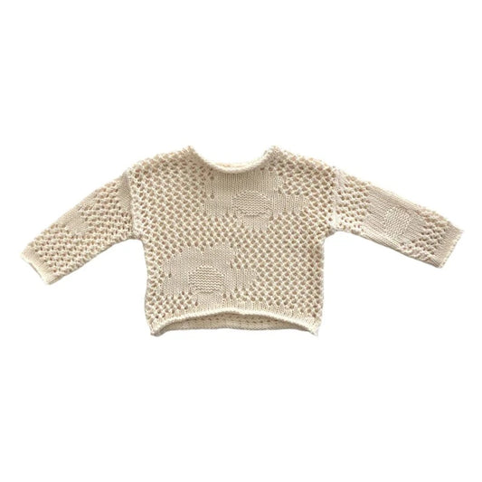 Crochet Pullover | Natural