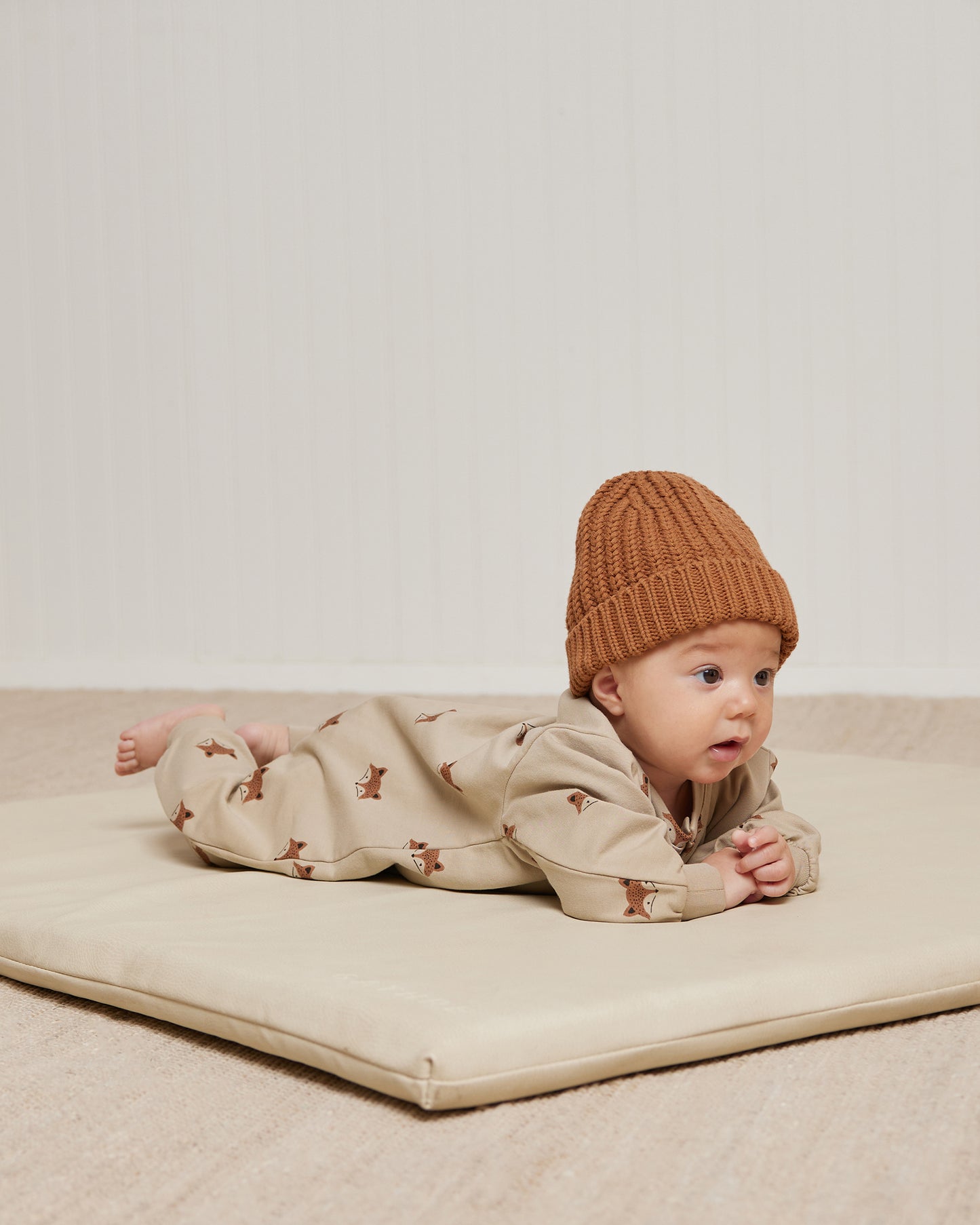 Relaxed Fleece Jumpsuit | Foxes